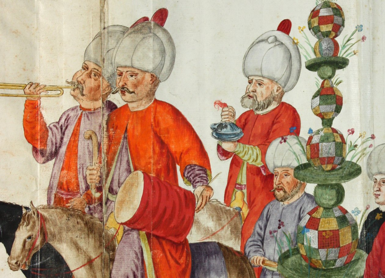 Illustration fra Lambert de Vos Kostumbuch fra 1574, nu i stats- og universitetsbiblioteket i Bremen af Lambert de Vos de Vos