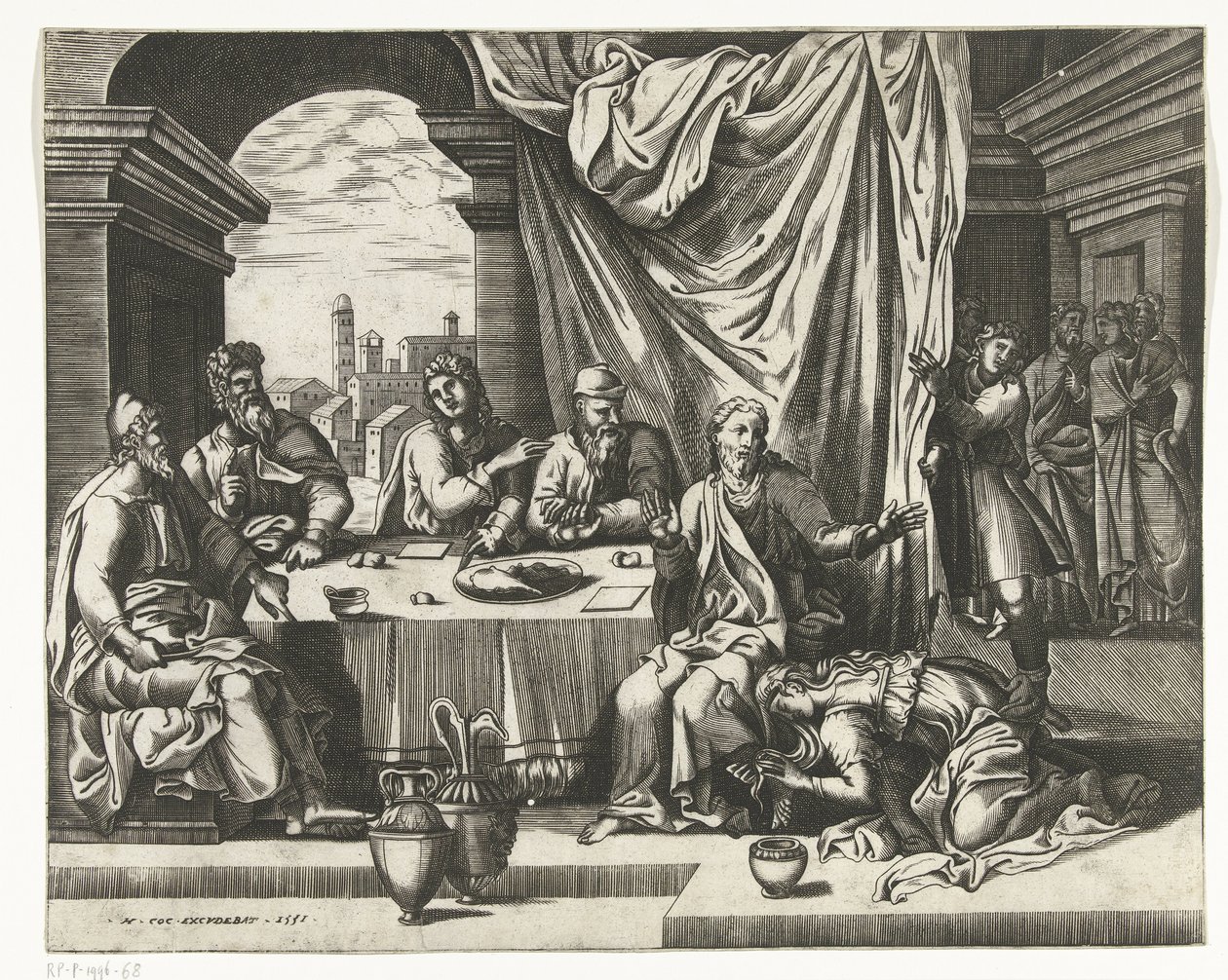 Maria Magdalene salver Kristi fødder af Lambert Lombard