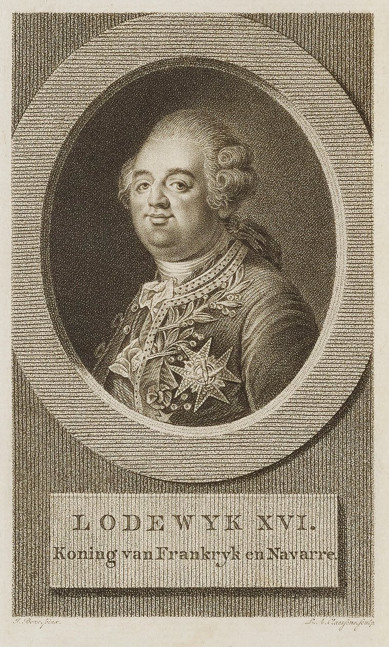Lodewyk XVI af Lambertus Antonius Claessens