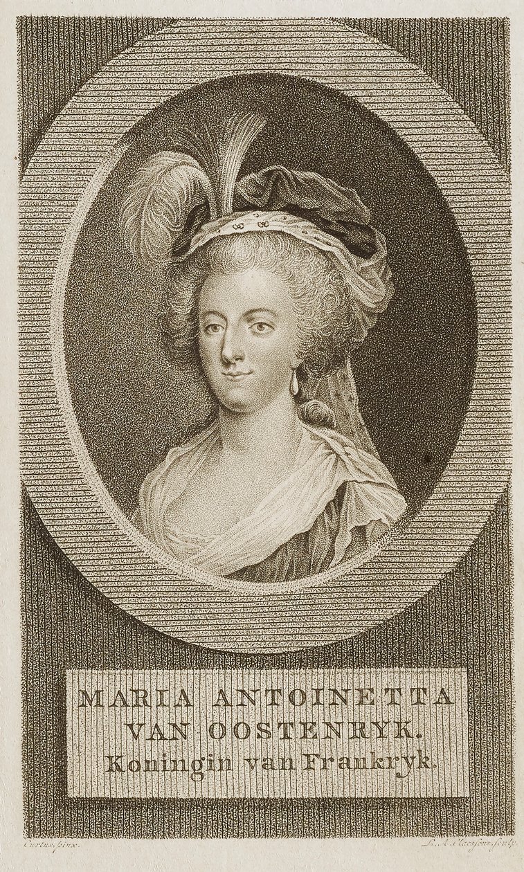 Marie Antoinette af Lambertus Antonius Claessens