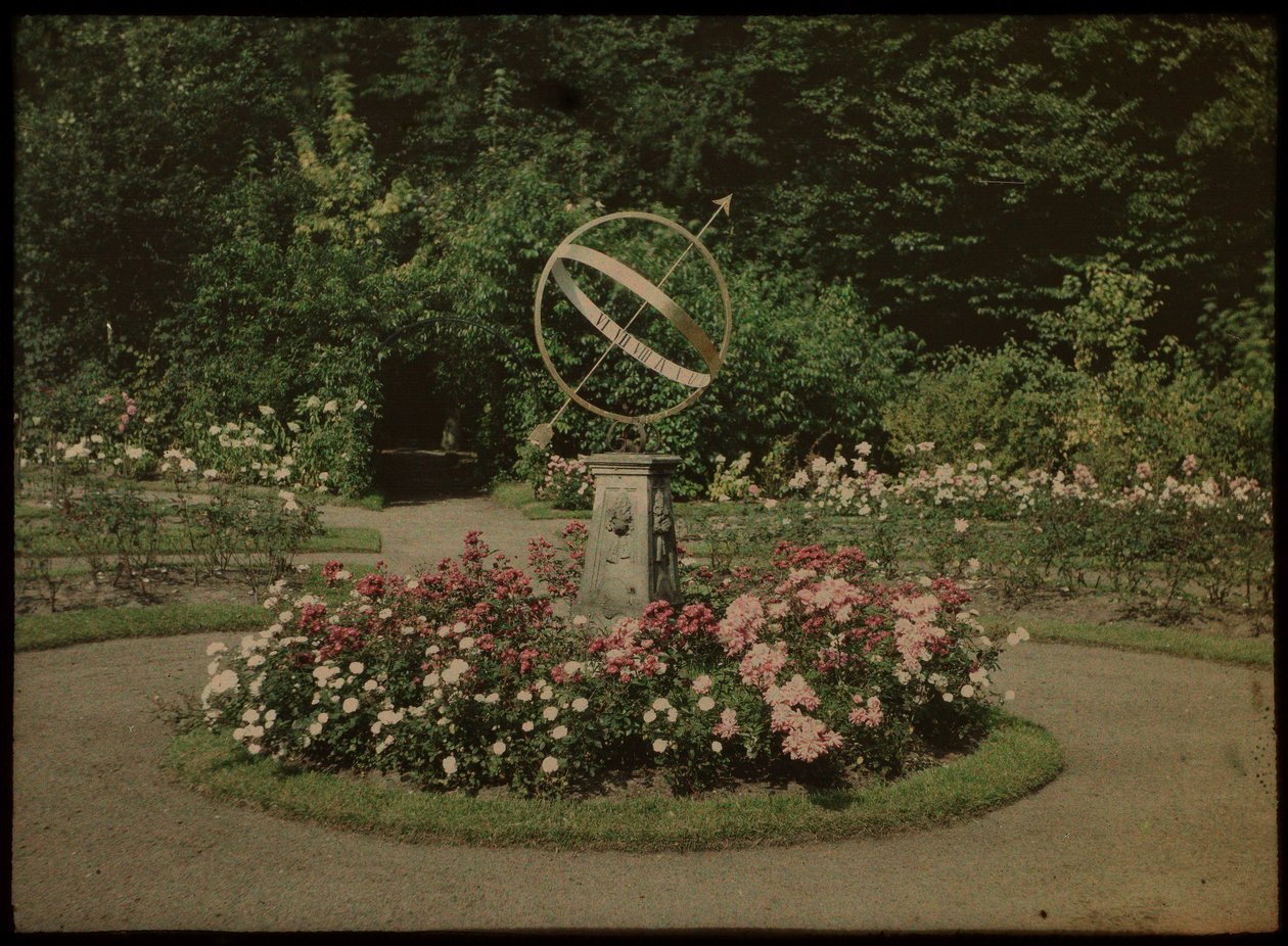 Solur i haven til huset Kersbergen, Zeist af Lambertus Hendrik van Berk