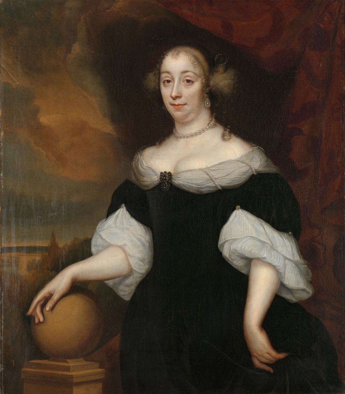 Margaretha Munter (1639-1711), Jacobus Trips anden hustru af Lambertus Jansz. de Hue