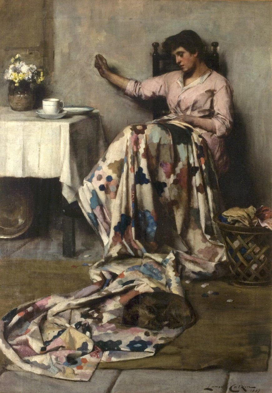 The Patchwork Quilt, 1887 af Lance Calkin