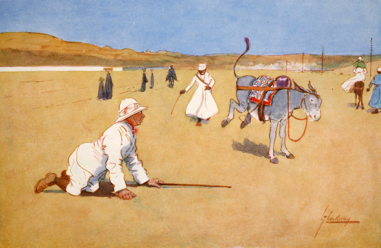 På Damvejen, Assouan, fra 