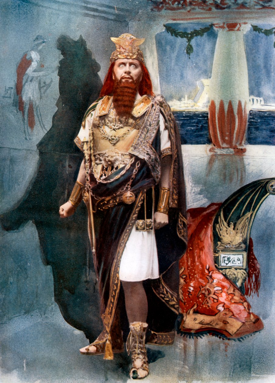 Herbert Beerbohm-træ i Herodes, c1902. af Langfier Photo