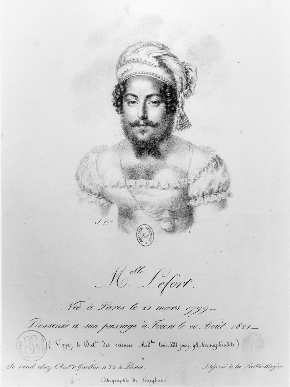 Mademoiselle Lefort (f. 1799), 20. august 1821 af Langlume