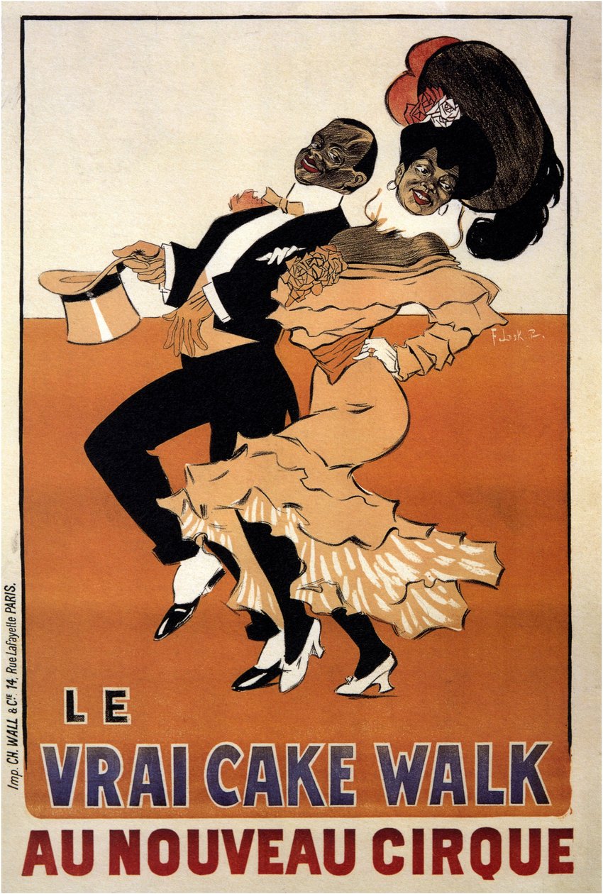 Den rigtige kagevandring ved det nye cirkus, ca. 1901-1902 af Laskowski