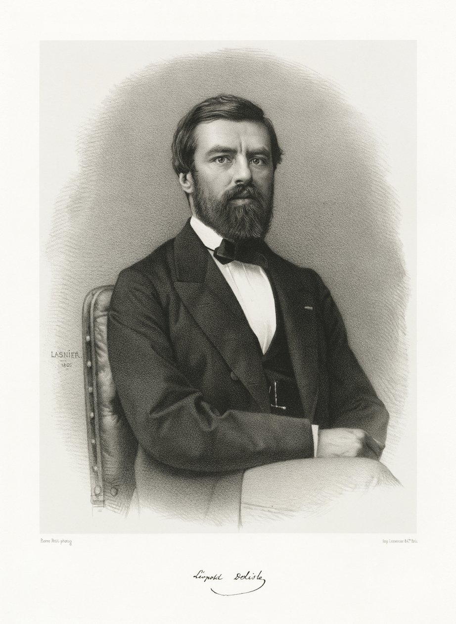 Léopold Victor Delisle, 1865-66 af Lasnier