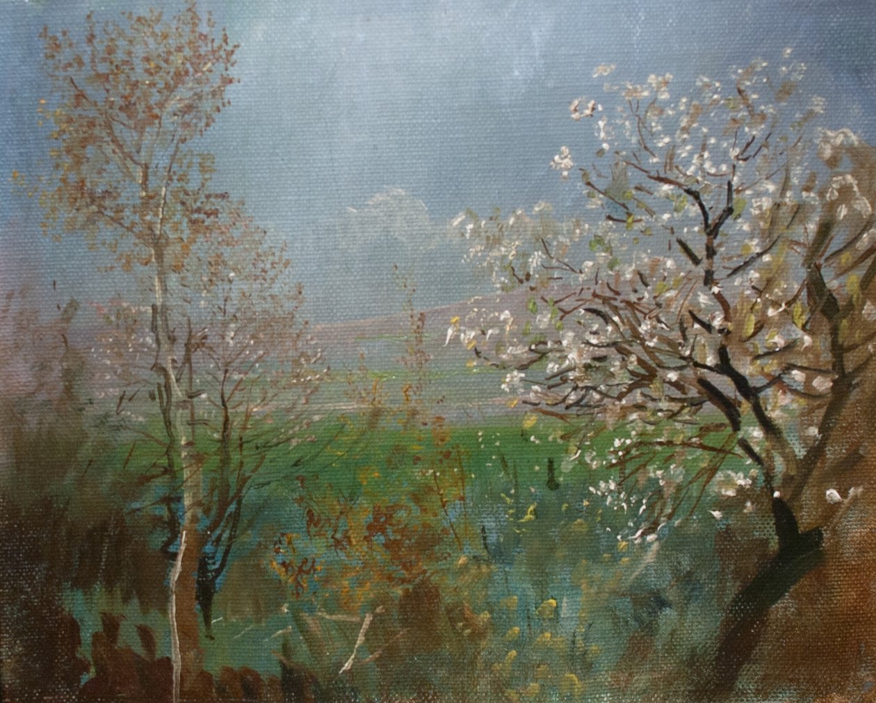 Blossoming_treenMagyar: Viragzo -fan af Laszlo Mednyanszky