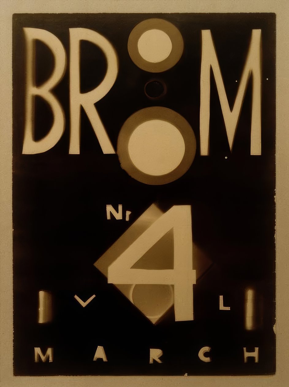 Broom: An International Magazine of the Arts af Laszlo Moholy Nagy