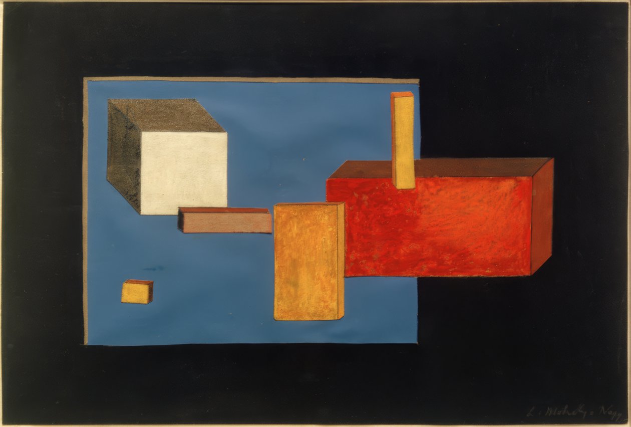 Sceneelementer af Laszlo Moholy Nagy