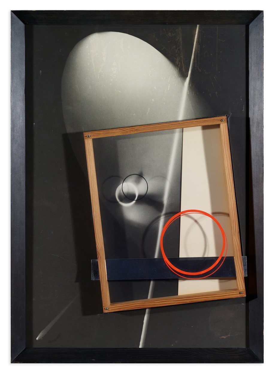 Komposition - Samling - Fotogram, 1926 af Laszlo Moholy Nagy