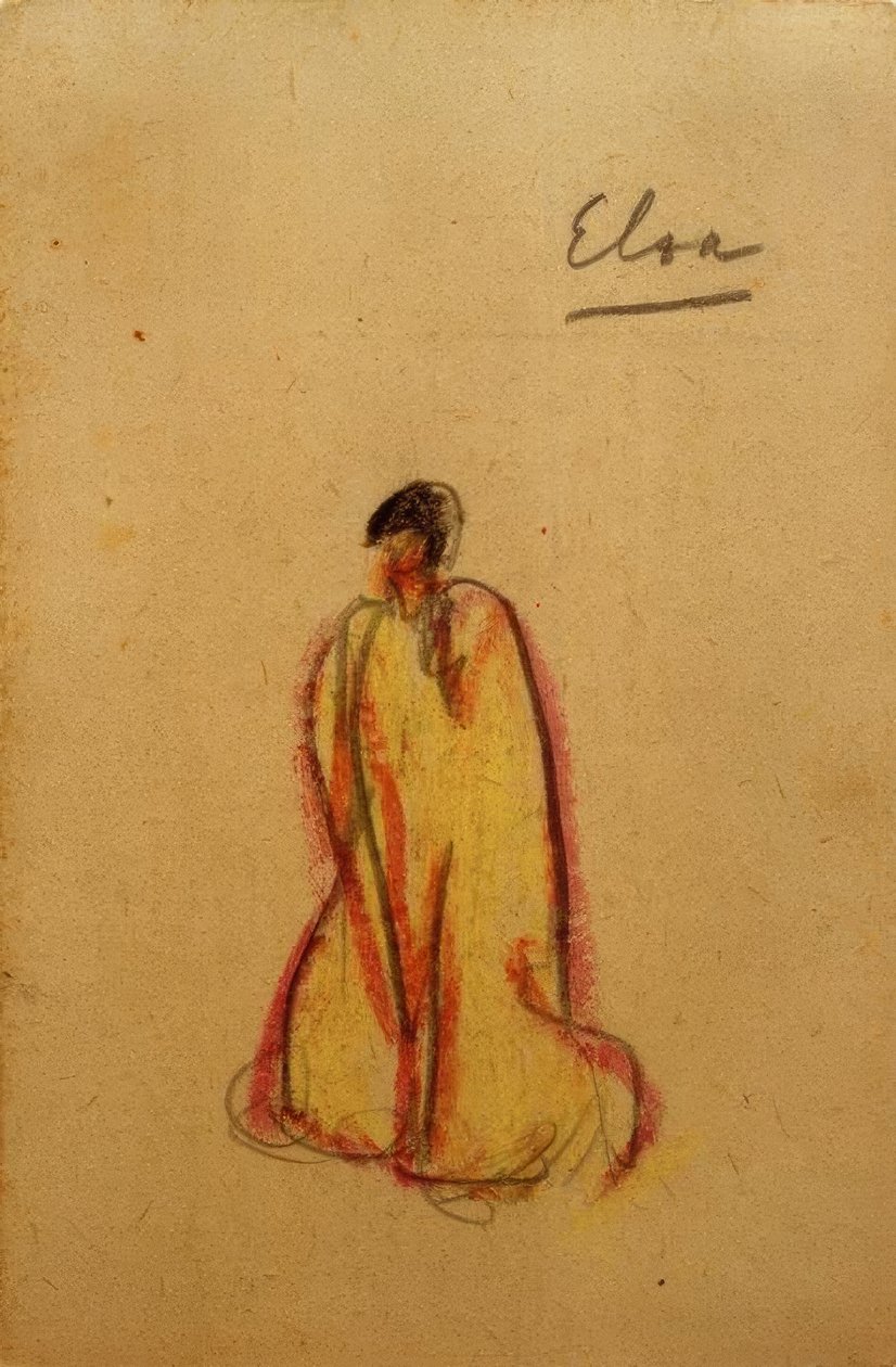 Elsa af Brabant af Laszlo Moholy Nagy