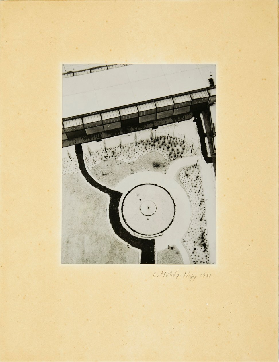 Fra Radiotårnet, Berlin, 1928. af Laszlo Moholy Nagy