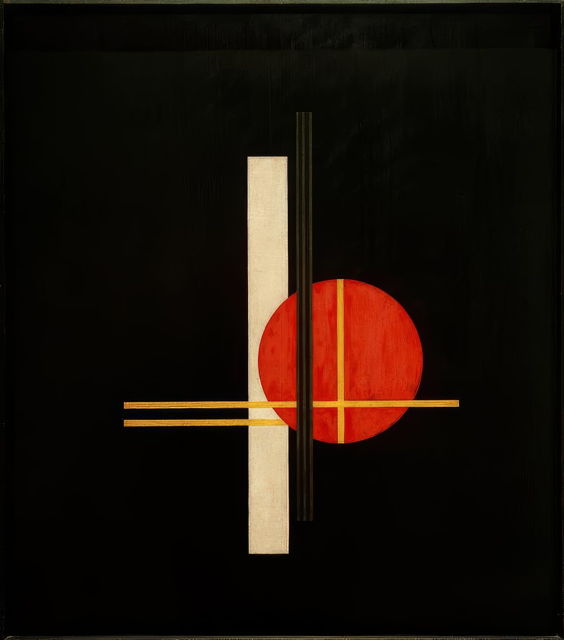 Sammensætning Q XX af Laszlo Moholy Nagy