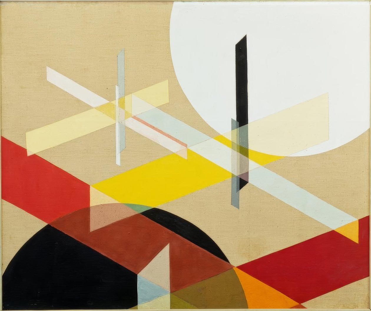 Sammensætning Z VIII af Laszlo Moholy Nagy