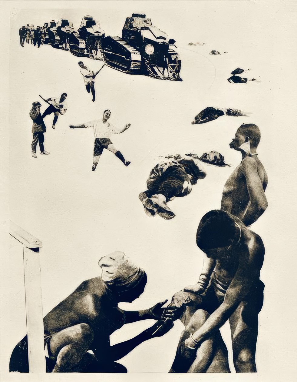 Militarisme af Laszlo Moholy Nagy