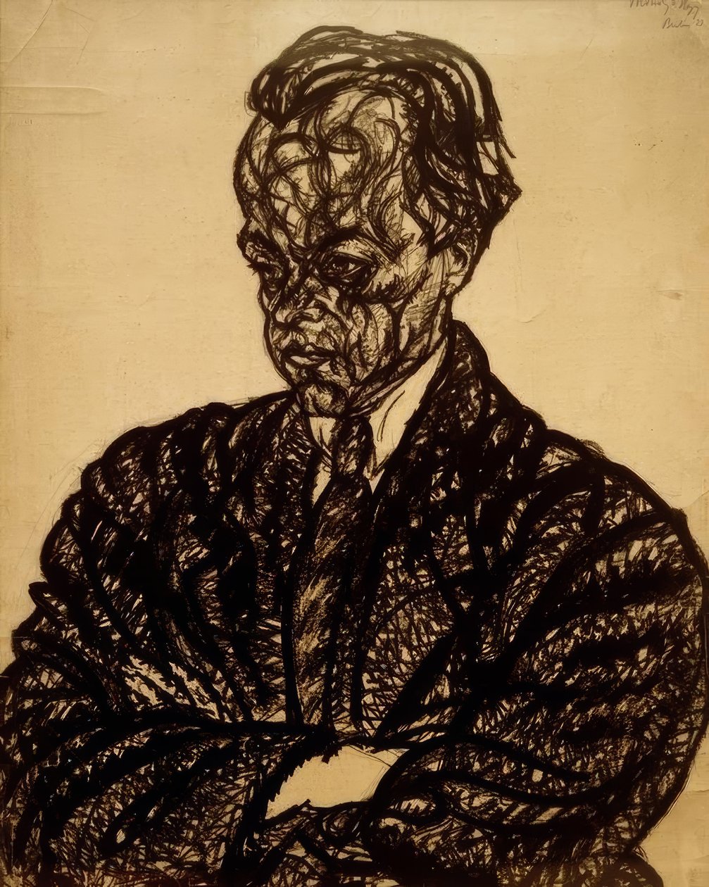 Uden titel (Dr. Reinhold Schairer) af Laszlo Moholy Nagy