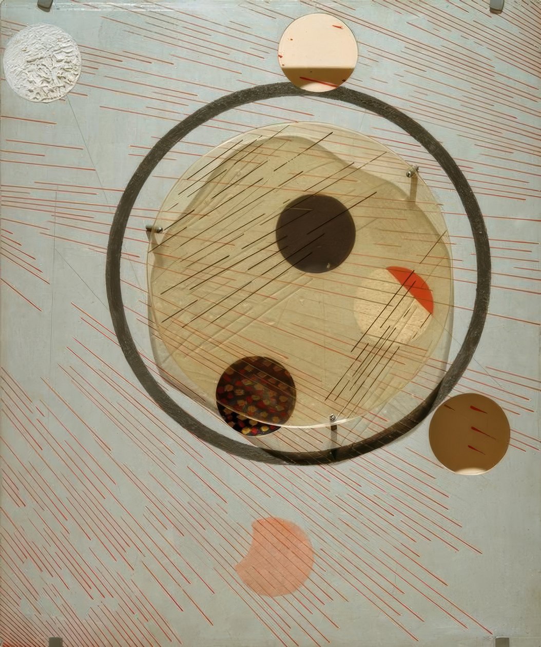 Space Modulator Experiment, Aluminium 5 af Laszlo Moholy Nagy