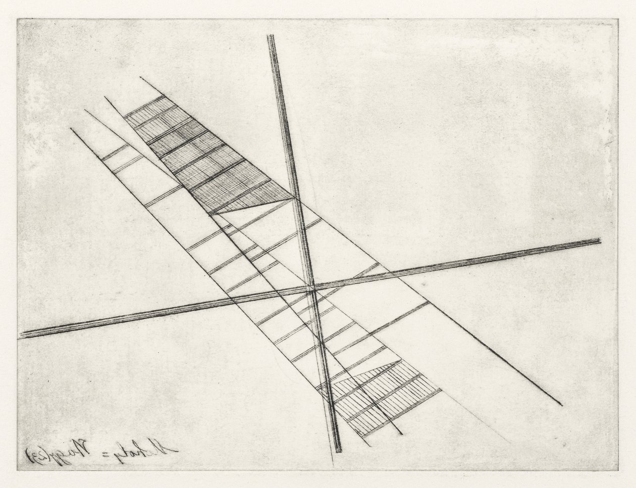 Uden titel, 1923 af Laszlo Moholy Nagy