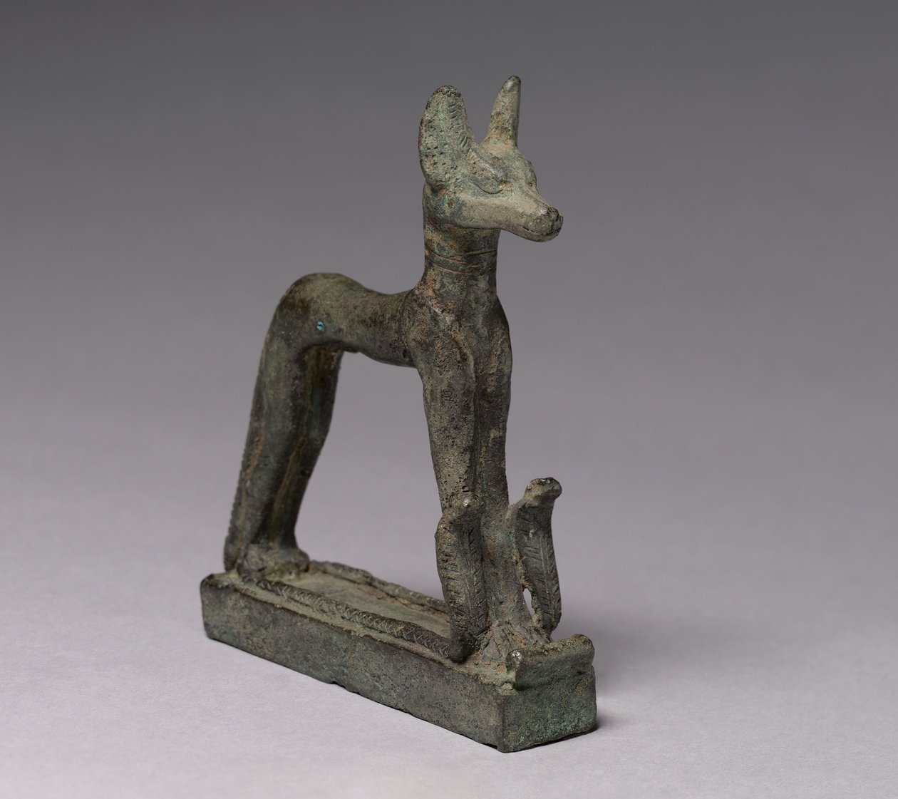 Sjakal, 664-30 f.Kr af Late Period Egyptian