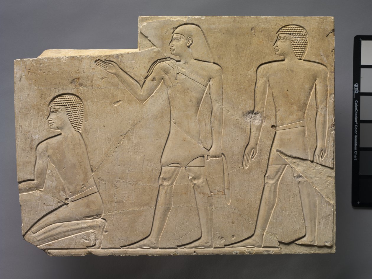 Præster der udfører begravelsesritualer, ca. 667-647 f.Kr af Late Period Egyptian