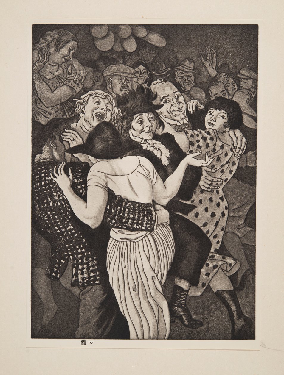 Lidt ferie, pub. 1925. af Laura Knight