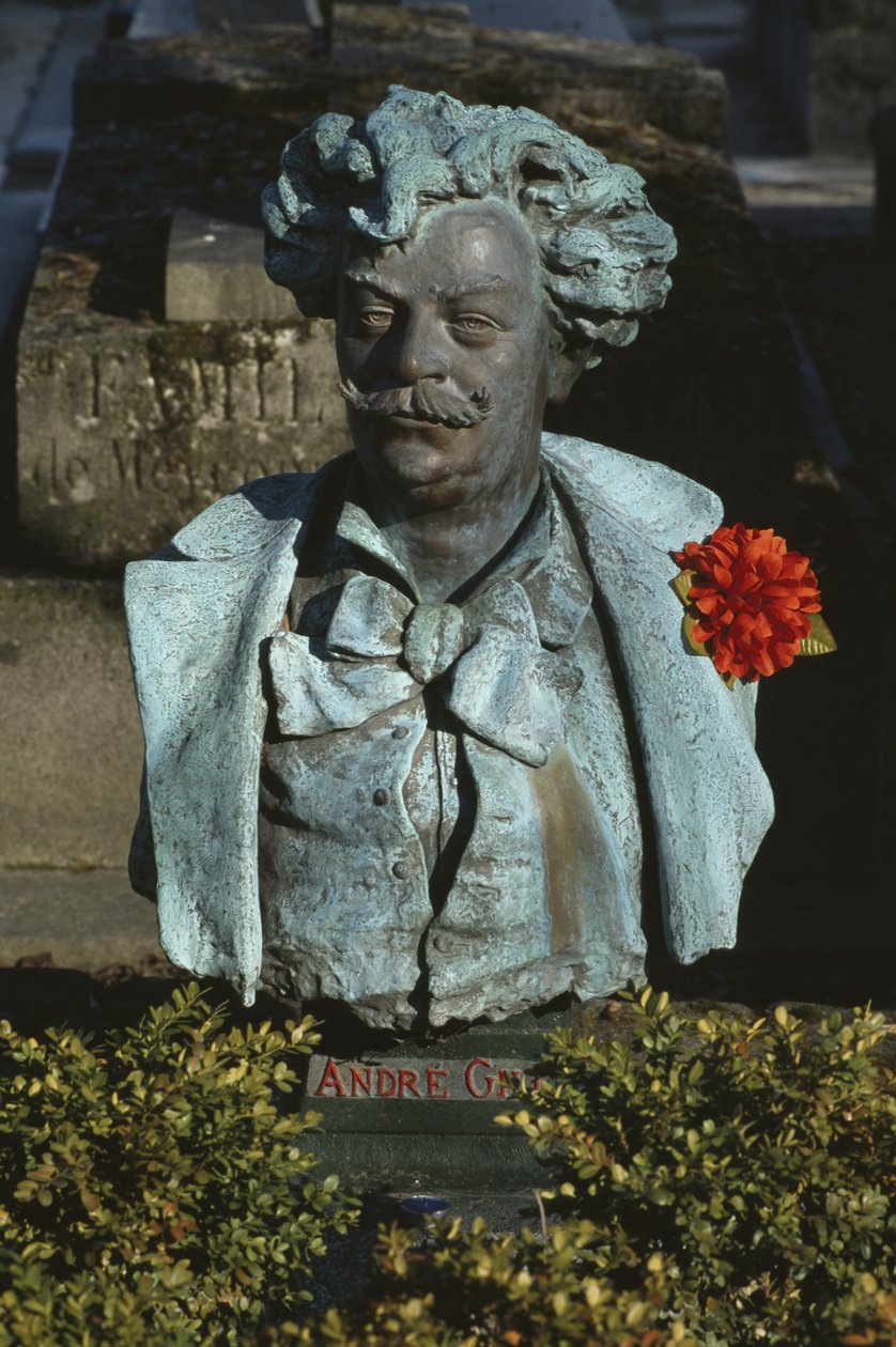Buste af Andre Gill (bronze) af Laure Coutan