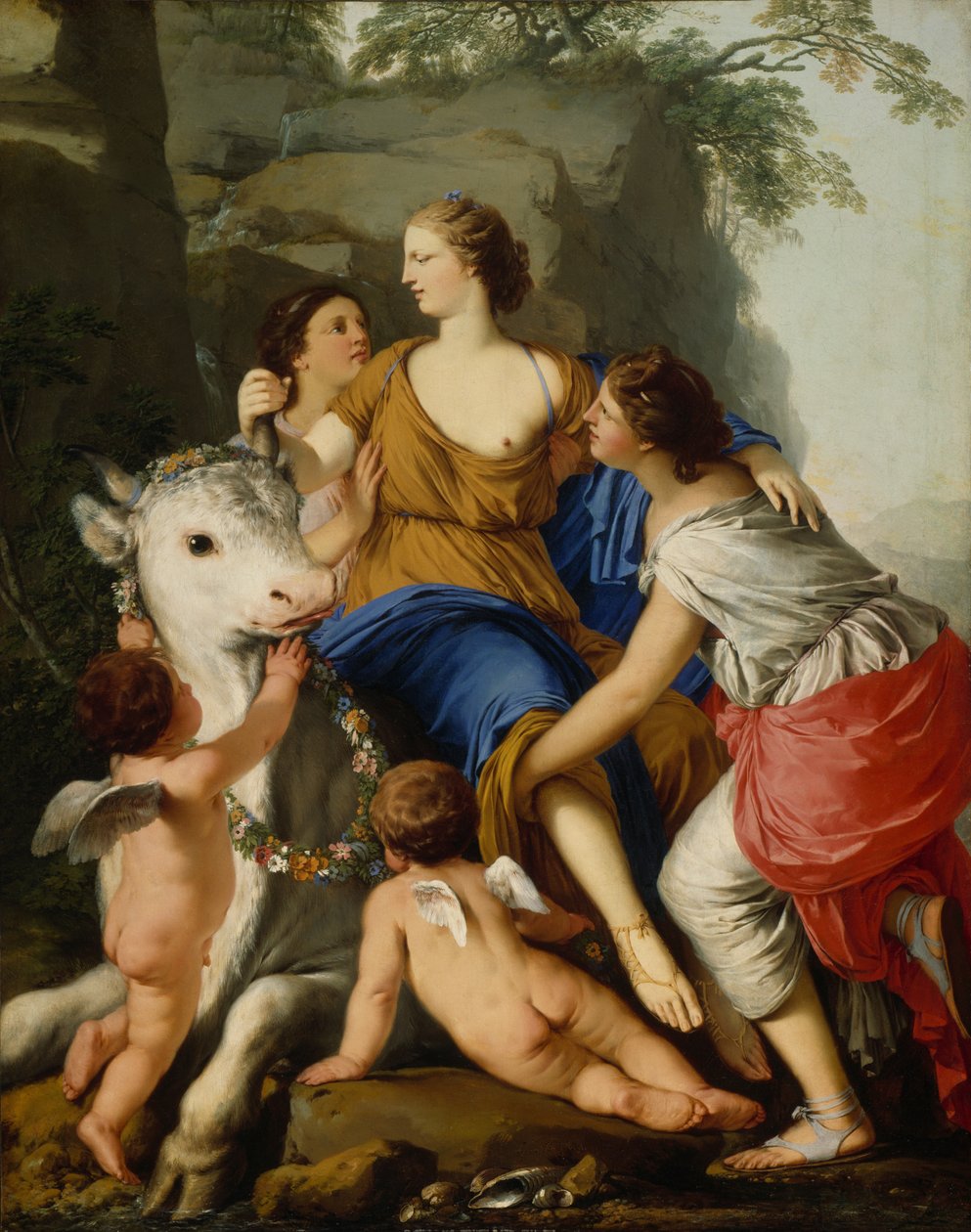 Europas voldtægt, 1644 af Laurent de la Hyre