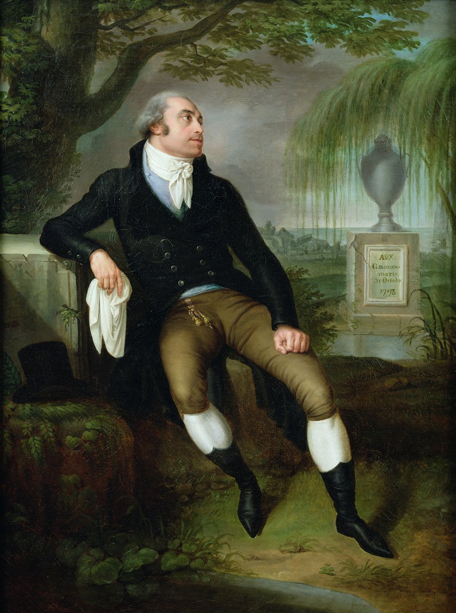 Hyldest til Girondinerne, 1793 af Laurent Blanchard