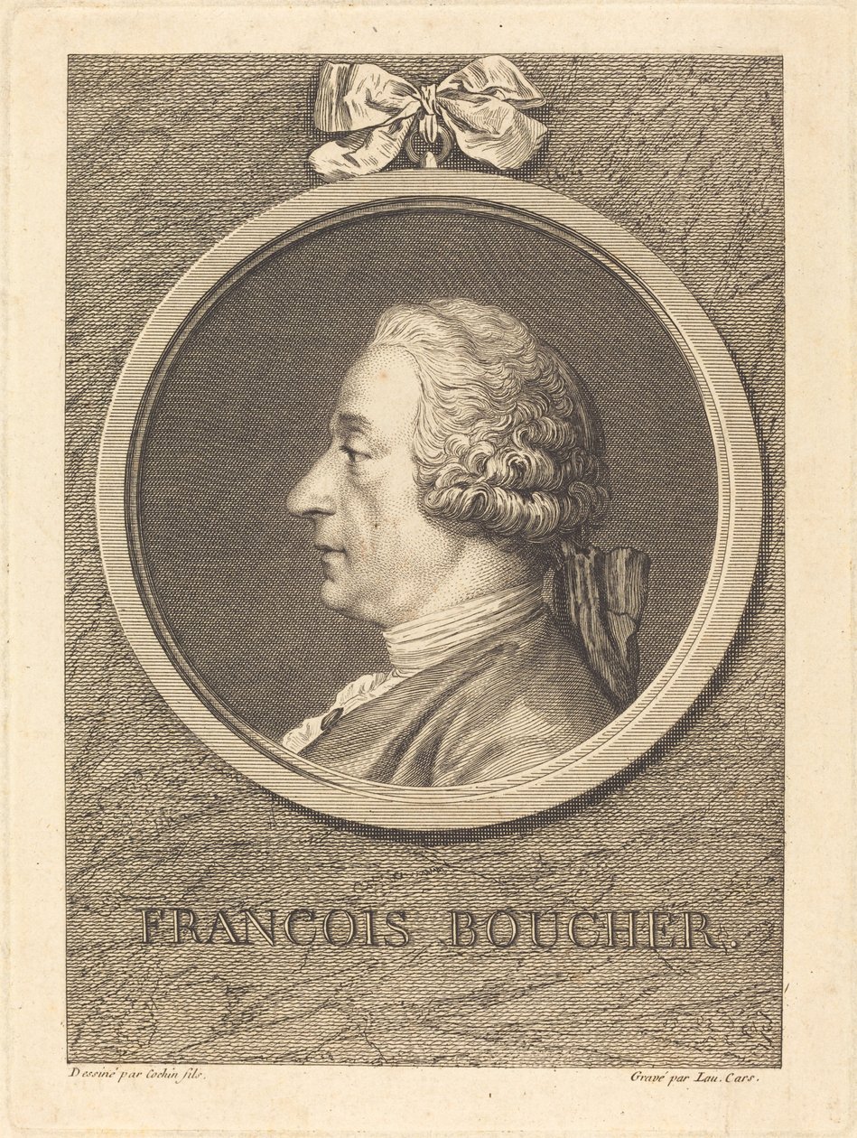 Francois Boucher af Laurent Cars after Charles Nicolas Cochin I