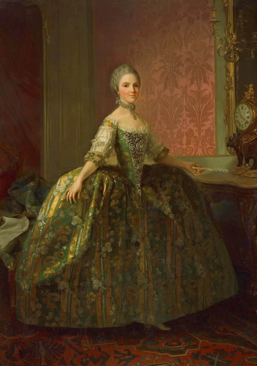 Muotokuva Maria Luisa Parmasta (Parma af Laurent Pecheux