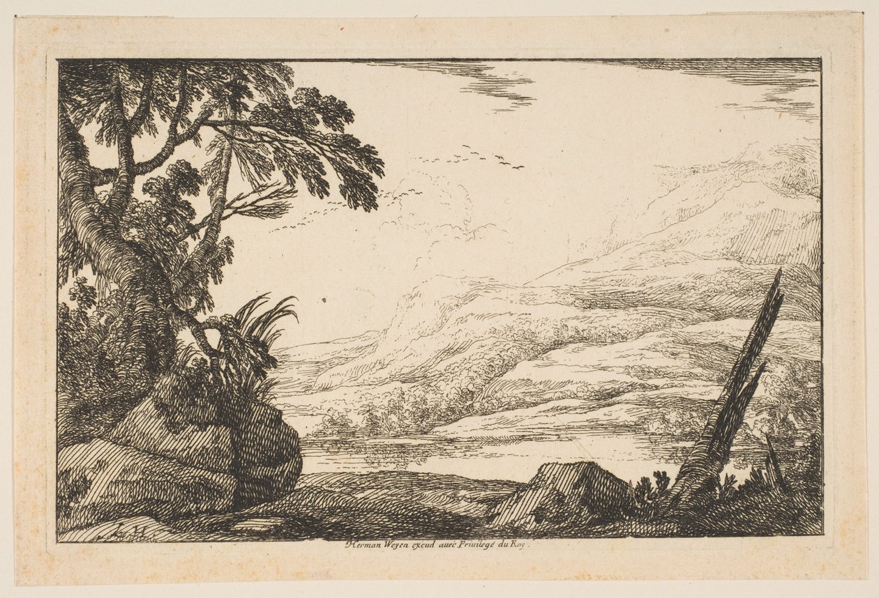 Træklump, 1640. af Laurent de la Hyre