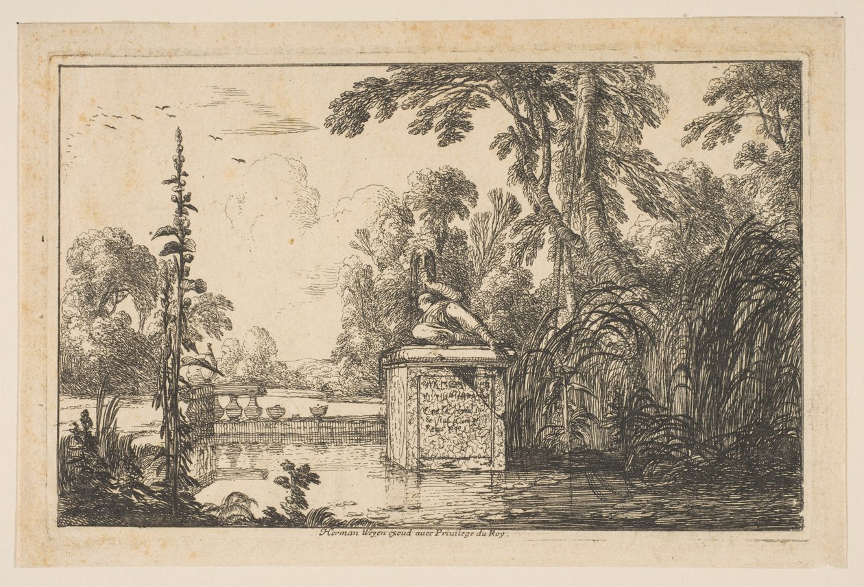 Dammen, 1640. af Laurent de la Hyre