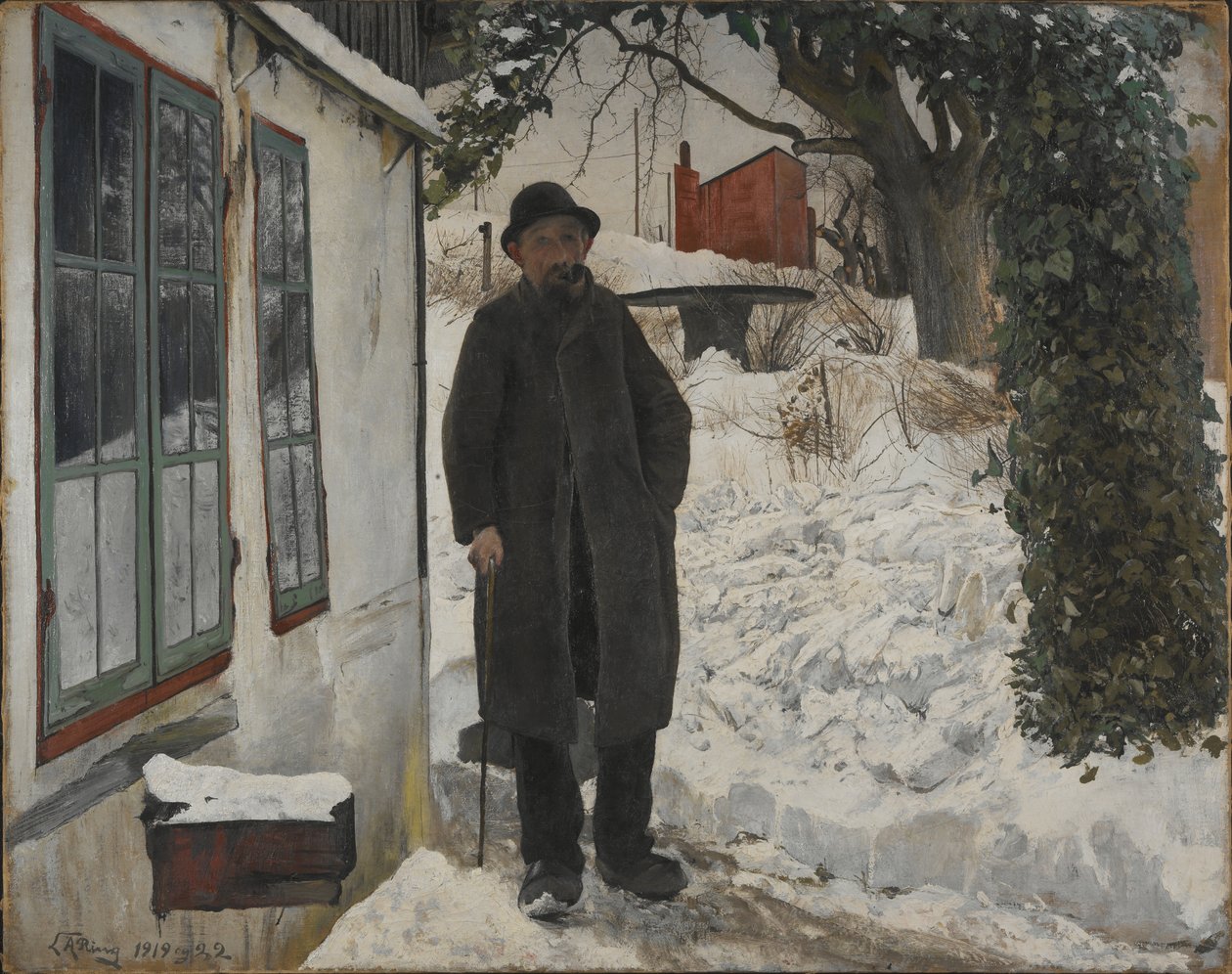 Ved det gamle hus, 1919-22 af Laurits Andersen Ring