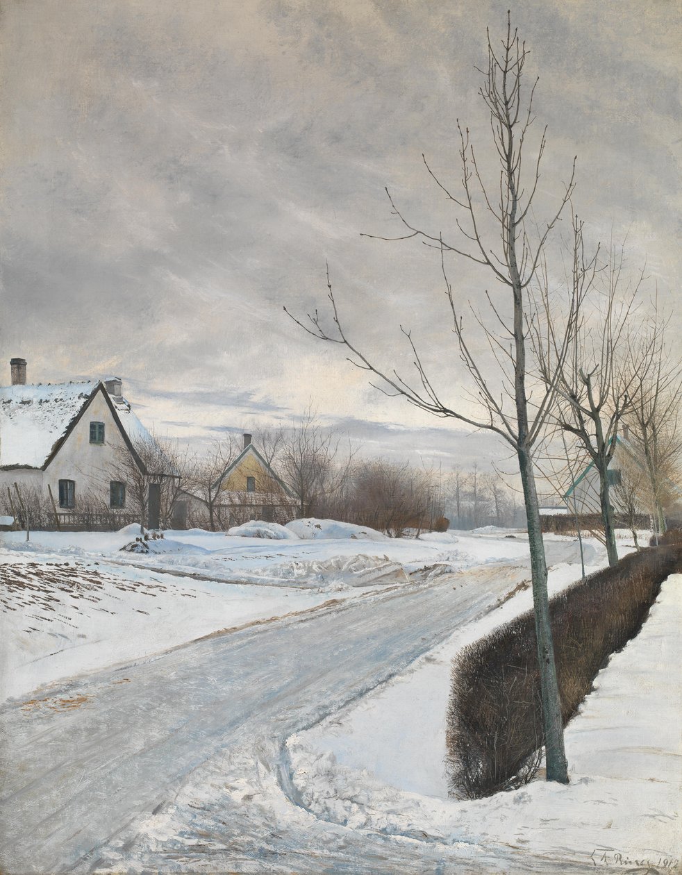 Vinterdag af Laurits Andersen Ring