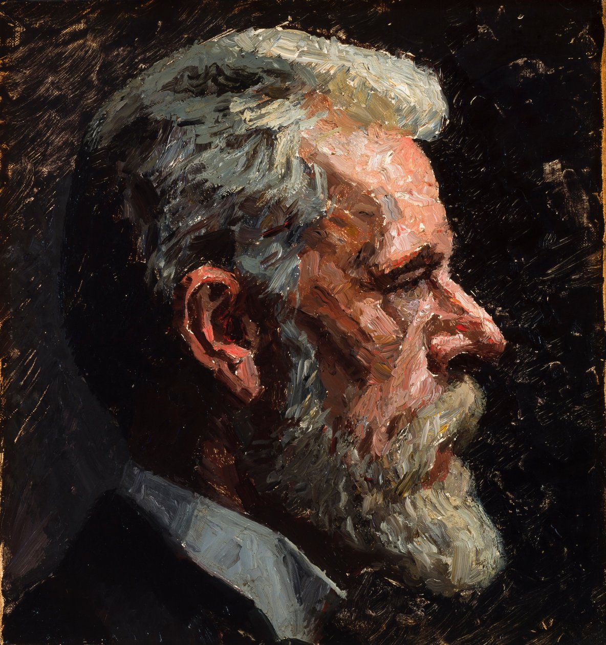 Selvportræt af Laurits Regner Tuxen