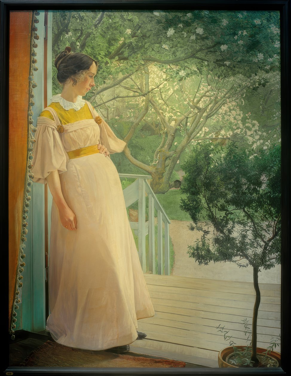 På verandaens dør af Laurits Andersen Ring
