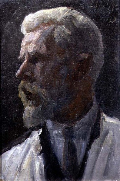 Selvportræt af Laurits Regner Tuxen
