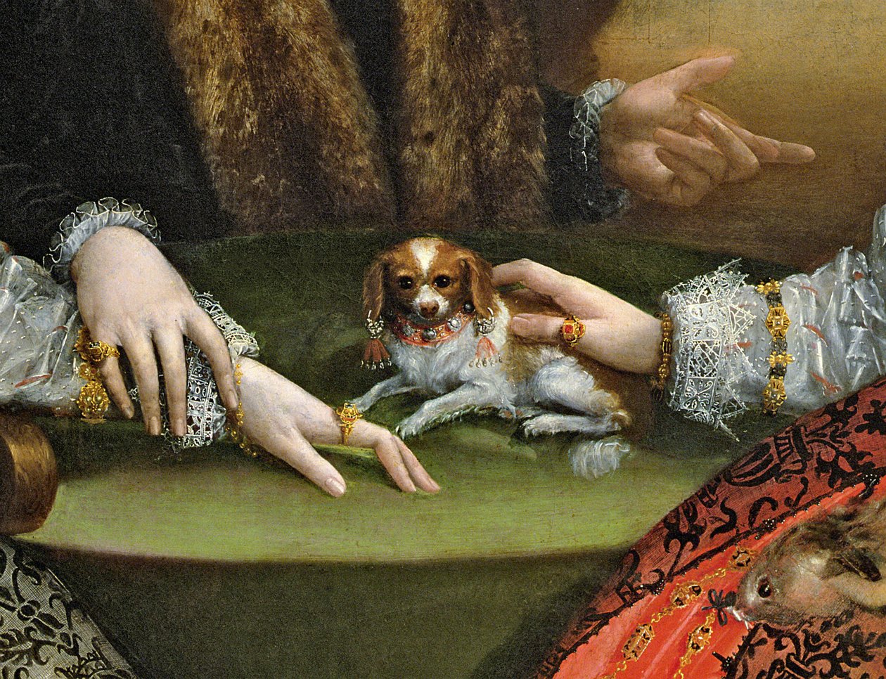 Gozzadini-familien (detalje af 253911) af Lavinia Fontana
