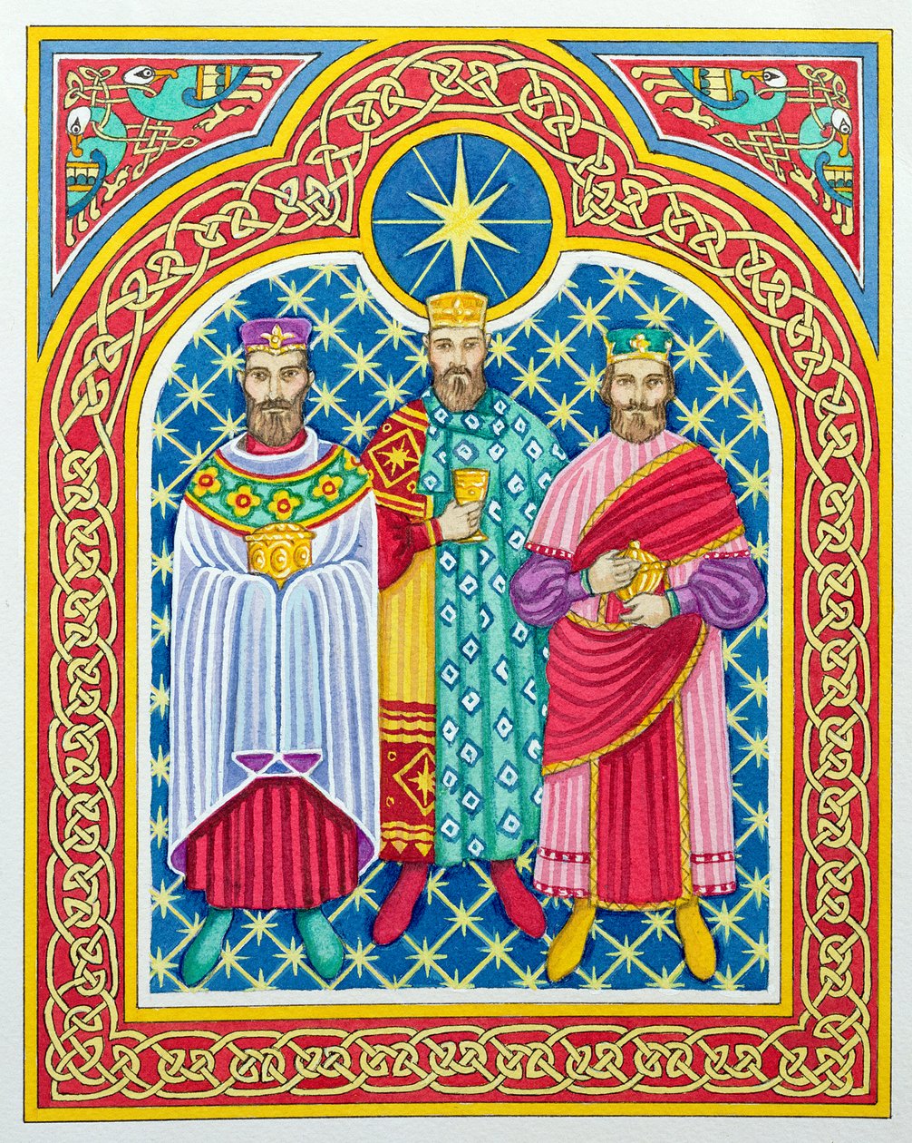Tilbedelse af Magi (wc) af Lavinia Hamer