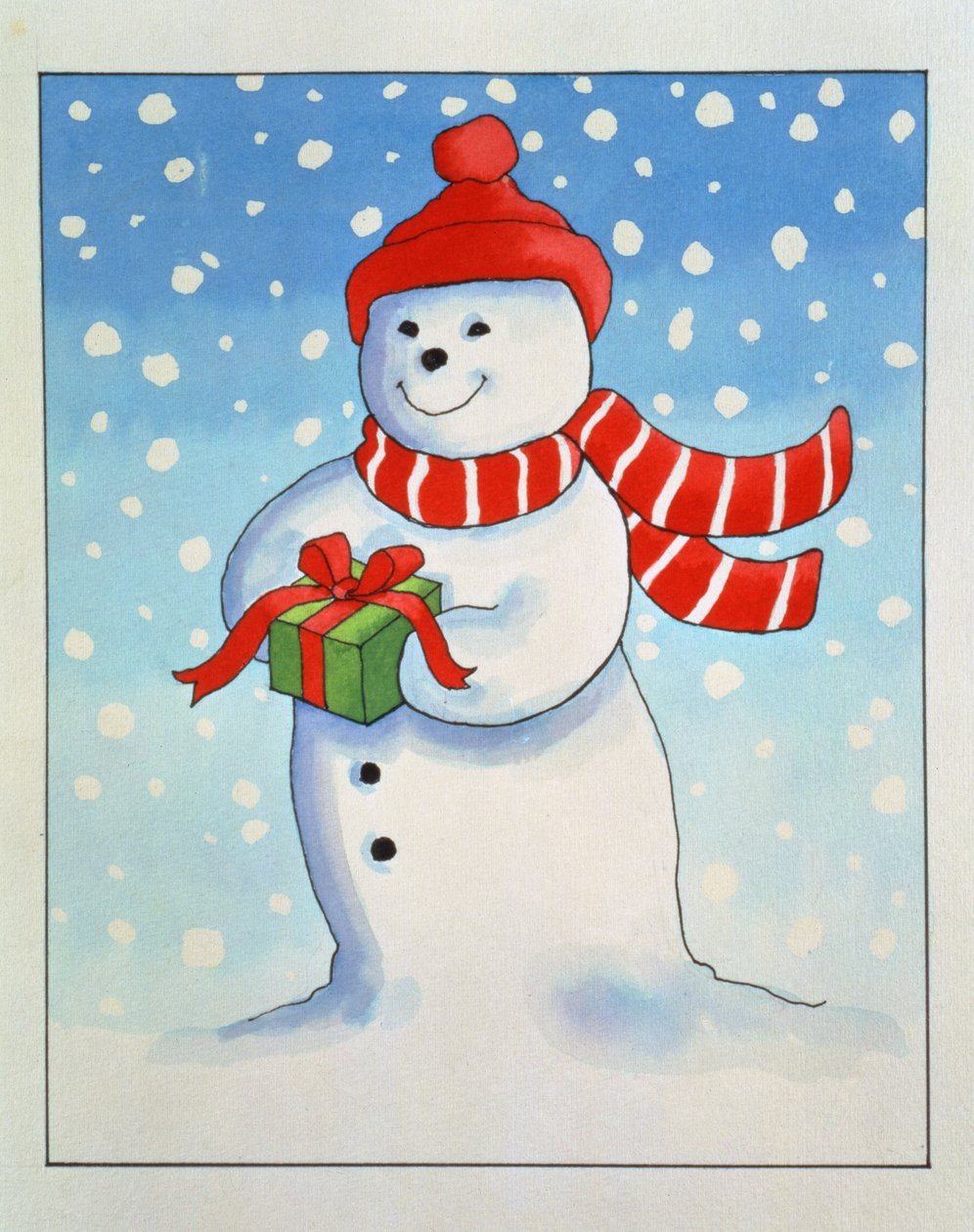 Snowmans julegave af Lavinia Hamer