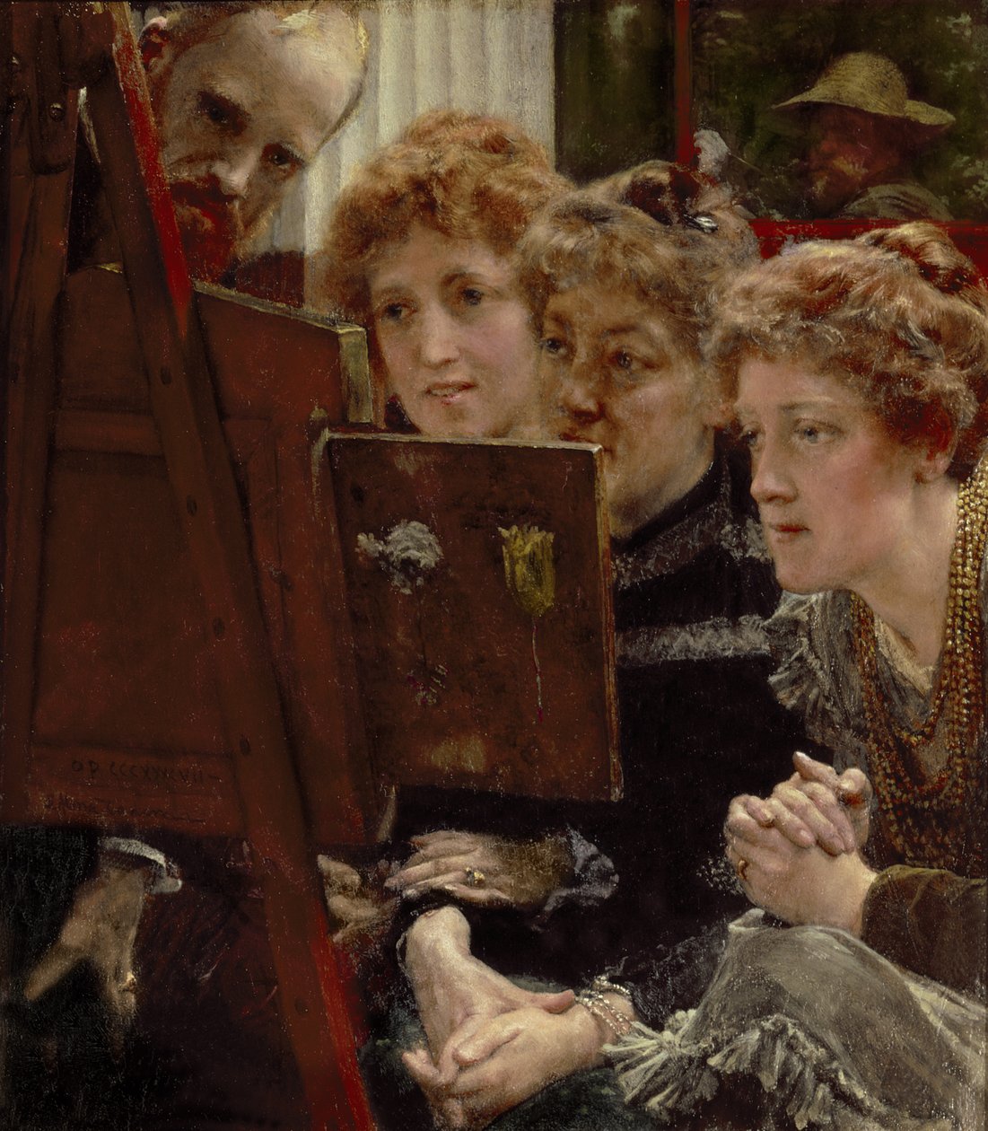 En familiegruppe, 1896 af Lawrence Alma Tadema