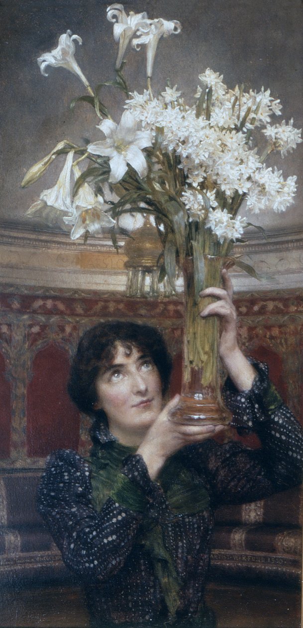 A Flag of Truce, 1900 (se også 198353) af Lawrence Alma Tadema