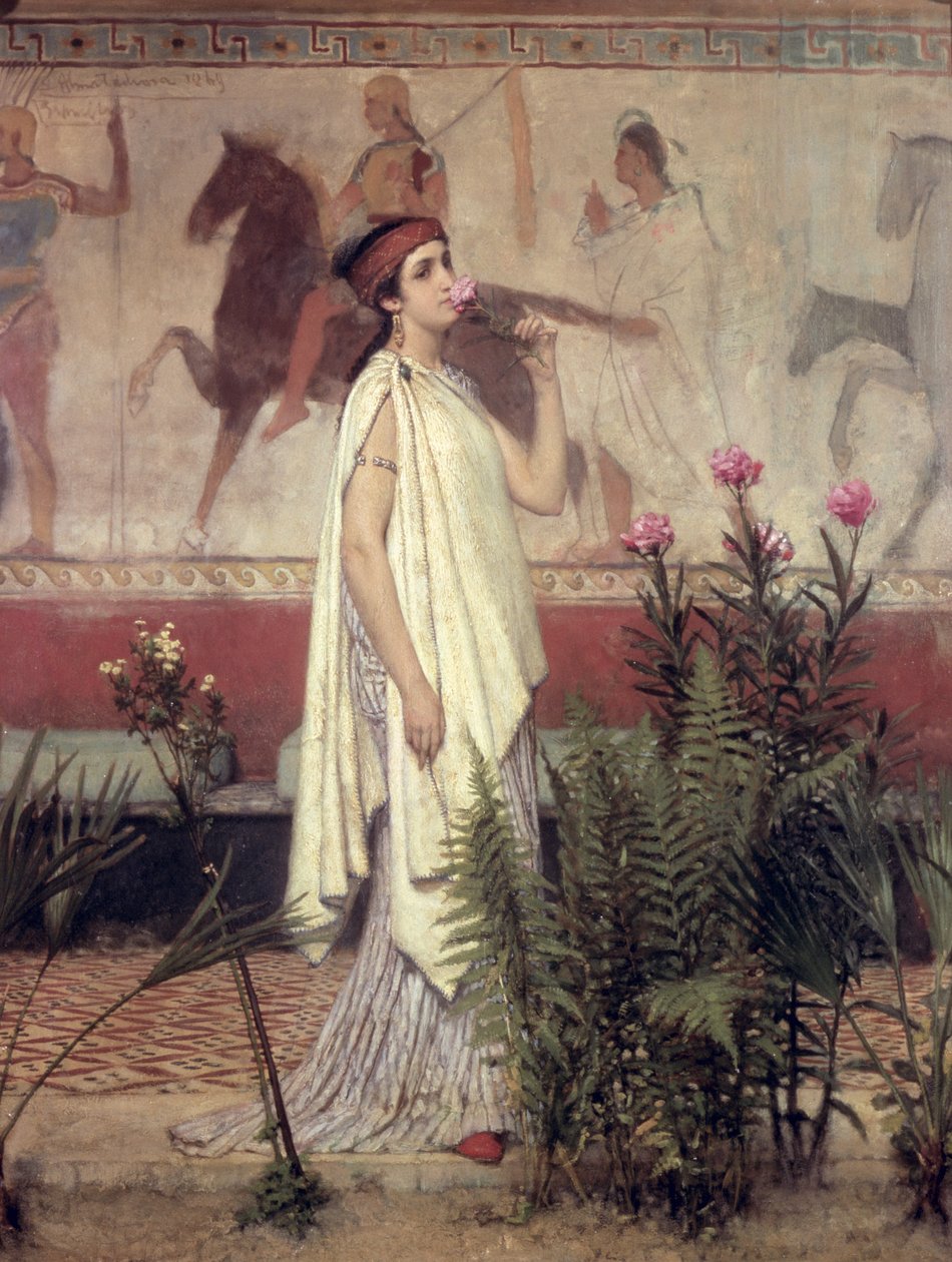 En græsk kvinde, 1869 af Lawrence Alma Tadema