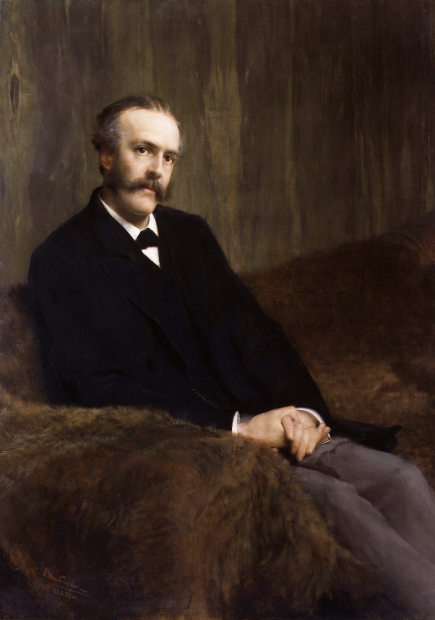 Arthur James Balfour af Lawrence Alma-Tadema