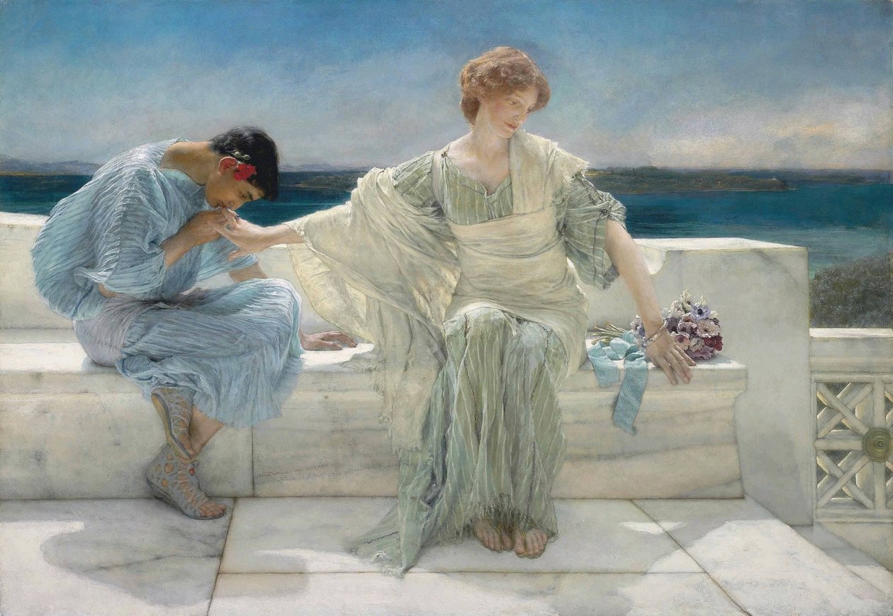 Spørg mig ikke mere af Lawrence Alma Tadema