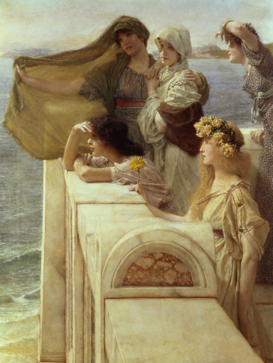 Ved Afrodites vugge, 1908 af Lawrence Alma Tadema