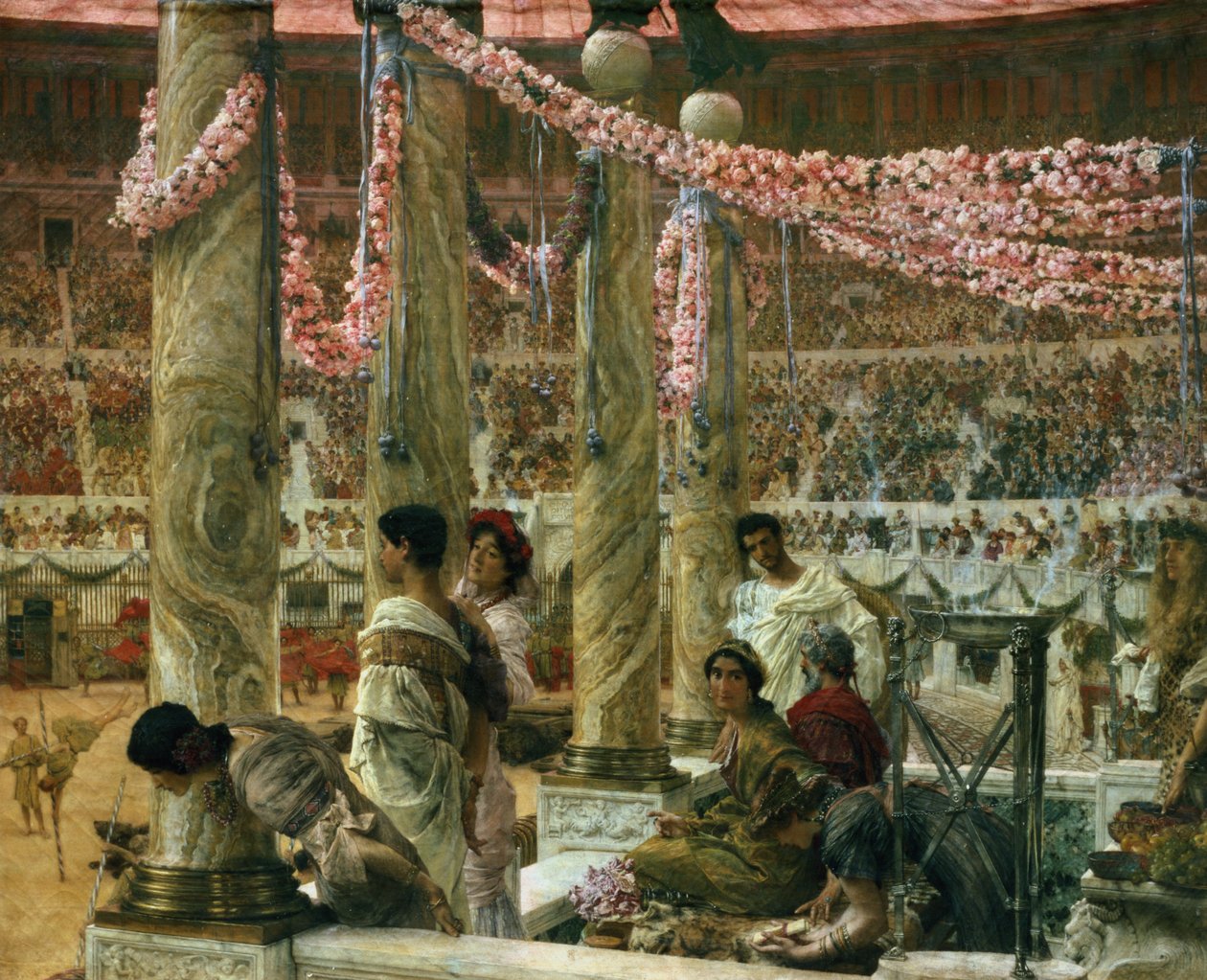 Caracalla og Geta, 1907 af Lawrence Alma Tadema