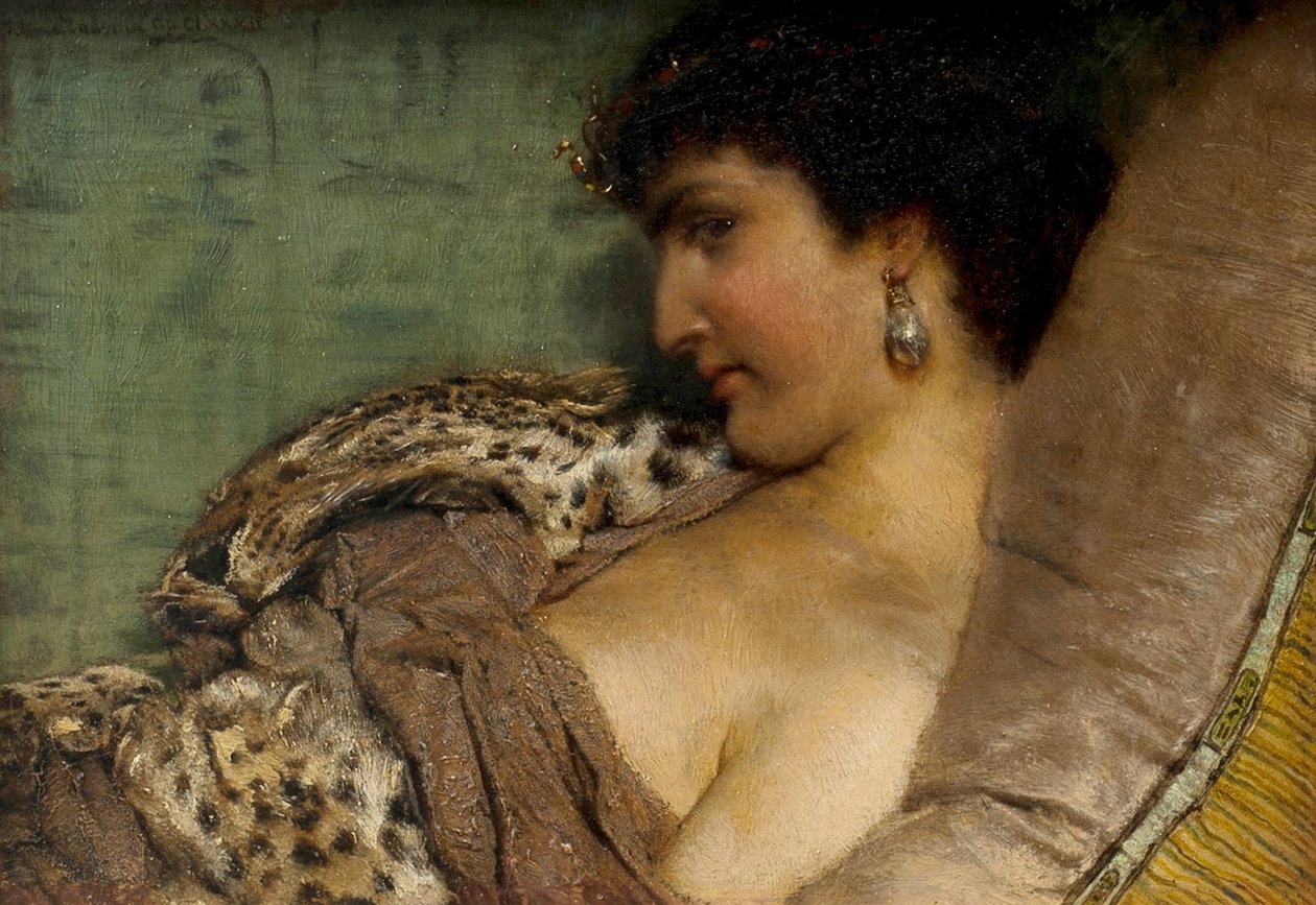 Cleopatra af Lawrence Alma Tadema